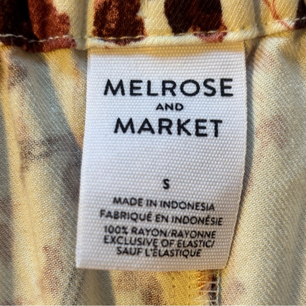 Melrose and Market Women’s Small Rayon Floral Print Maxi Skirt - Picture 4 of 7